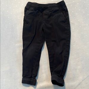 Andy & Evan Kids Black Jogger Pants